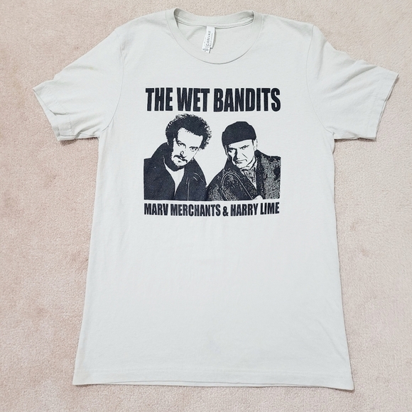 Home Alone T-Shirt The Wet Bandits Harry & Marv Unisex Size Medium - Picture 1 of 8